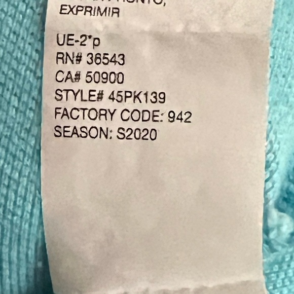 Izod 1/4 Zip Long Sleeve Pullover Size M - Picture 6 of 6